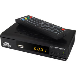 Esperanza EV104 Ψηφιακός Δέκτης Mpeg-4 Full HD με PVR
