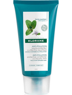 Klorane Anti-Pollution Protective Aquatic Mint Φυτικό Conditioner 150ml