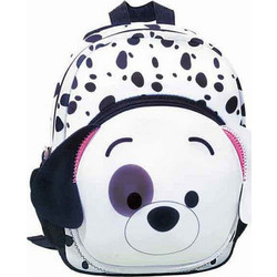 Gim Tsum Tsum Dalmatia Σχολική Τσάντα Πλάτης Νηπιαγωγείου Λευκή 340-77050