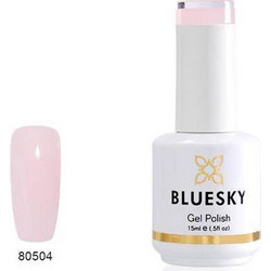Bluesky Color UV Gel 80504 Ημιμόνιμο Βερνίκι Νυχιών για Γαλλικό Μανικιούρ 15ml