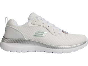Skechers Bountiful Γυναικεία Sneakers Λευκά 12606-WSL