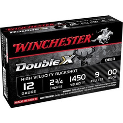 Winchester Double-X High Velocity 9βολα 5τμχ