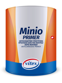 Vitex Minio Primer Αντισκωριακό Ακρυλικό Αστάρι Δυαλίτου 0.75lt