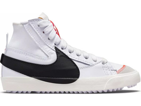 Nike Blazer Mid '77 Jumbo Γυναικεία Sneakers Μποτάκια Λευκά DQ1471-100