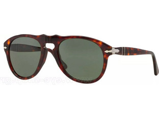 Persol PO0649 24/31 Ανδρικά Γυαλιά Ηλίου Aviator Κοκάλινα Ταρταρούγα με Πράσινο Polarized Φακό