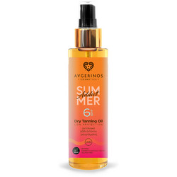 Avgerinos Cosmetics Summer Addict Λάδι Μαυρίσματος Σώματος SPF6 150ml
