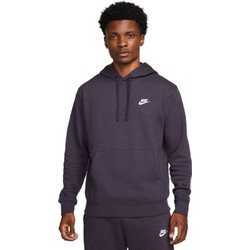Nike Sportswear Club Ανδρικό Αθλητικό Φούτερ με Κουκούλα Μωβ BV2654-540