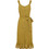 Funky Buddha Midi Καλοκαιρινό Καθημερινό Φόρεμα Σεμιζιέ Πράσινο FBL007-133-13