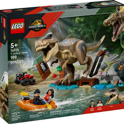 Lego Jurassic World T.Rex River Escape για 5+ Ετών 76975