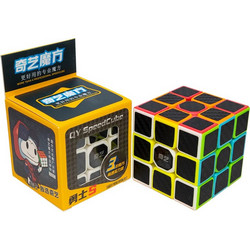 QiYi Carbon Fiber Κύβος Ρούμπικ 3x3 QY3015