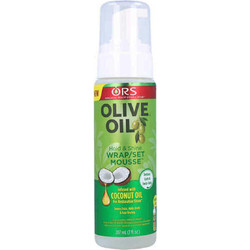 Ors Olive Oil Wrap Αφρός Μαλλιών για Λάμψη Δυνατό Κράτημα 207ml
