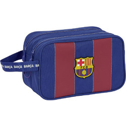 F.C. Barcelona S4309037 Παιδικό Νεσεσέρ Ταξιδίου 26x12.5x15cm Μπλε Καφέ