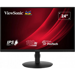 ViewSonic VG2408A IPS Monitor 23.8" 1920x1080 FHD 100Hz 5ms