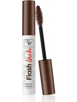 Golden Rose Flash Lash Colored 08 Mocha Brown Mascara για Μήκος & Καμπύλη 9ml
