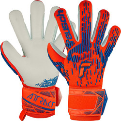 Reusch Attrakt Freegel Silver JR Παιδικά Γάντια Τερματοφύλακα Μαύρα Κόκκινα 5472235-2210