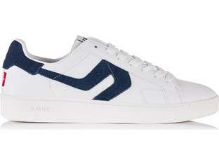 Levi's Ανδρικά Sneakers Λευκά Navy Μπλε 235658-846