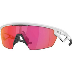 Oakley OO9403 11 Γυαλιά Ηλίου Μάσκα Κοκάλινα Λευκά με Ροζ Καθρέπτη Φακό