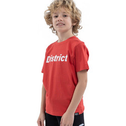 District75 Παιδικό T-Shirt Κοντομάνικο Κόκκινο 124KBSS-074-042