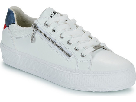 S.Oliver Γυναικεία Sneakers Λευκά 5-23600-42-185