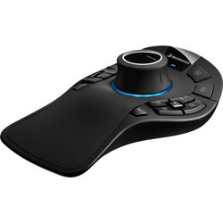 3Dconnexion SpaceMouse Pro 3DX-700119 Ασύρματο Ποντίκι Εργονομικό Black