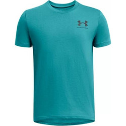 Under Armour Παιδικό T-Shirt Κοντομάνικο Τιρκουάζ 1363280-464