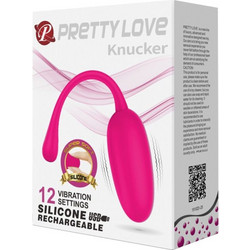 Pretty Love Knucker Vibrating Egg Διπλός Δονητής Ροζ
