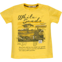 EMC Παιδικό T-Shirt Κοντομάνικο Κίτρινο BX1926206-031