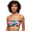 Superdry Bikini Top Μπουστάκι Ροζ Πράσινο W3010398A-2CY
