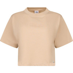 Fila Abela Γυναικείο Αθλητικό T-Shirt Εκρού APCHWS24024-111