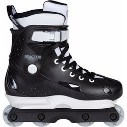 Playlife Aggressive Reactor Inline Αυξομειούμενα Rollers Μαύρα Λευκά