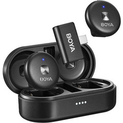 BOYA Omic-U Σετ 2 Ασύρματα Μικρόφωνα Πέτου USB-C