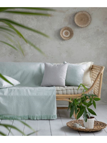 Nima Ριχτάρι Τριθέσιου Καναπέ 180x300 Wavy Aqua