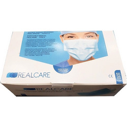 Real Care Μάσκες Προσώπου Tύπου II 50τμχ