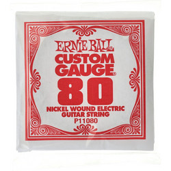 Ernie Ball 1180 0 Χορδή Ηλεκτρικής Κιθάρας Nickel Plated Steel 80"