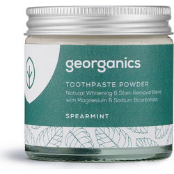 Georganics Spearmint Powder Οδοντόκρεμα για Λεύκανση Χωρίς Φθόριο 60ml
