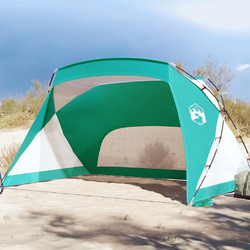vidaXL Τέντα Παραλίας Πράσινη 254x178x170cm 94404