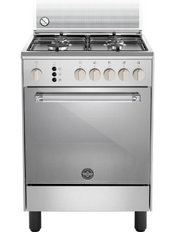 La Germania CLS64081DX GPL Κουζίνα Αερίου 60lt με Εστίες Αερίου 59.5cm Inox