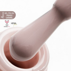 Alezori French Caramel Hemma Free Ημιμόνιμο Βερνίκι Νυχιών 15ml