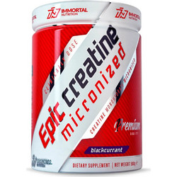 Immortal Nutrition Epic Creatine Micronized Blackcurrant 500gr