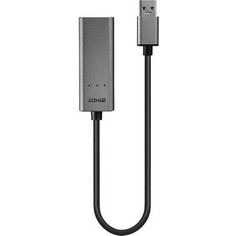 Lindy 43298 Ενσύρματος Ethernet USB Αντάπτορας Δικτύου 1Gbps