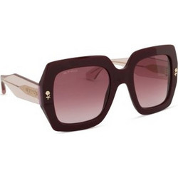 Etro 0011S LHF 3X Γυναικεία Γυαλιά Ηλίου Τετράγωνα Κοκάλινα Κόκκινο με Κόκκινο Degradee Φακό
