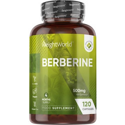 WeightWorld Berberine 500mg 120 Κάψουλες