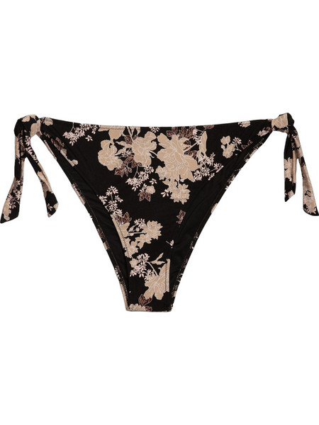 Rock Club Bikini Slip Floral Μαύρο Μπεζ BP-1742