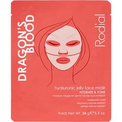Rodial Dragon's Blood Hyaluronic Sheet Μάσκα Προσώπου για Ενυδάτωση με Υαλουρονικό 34gr