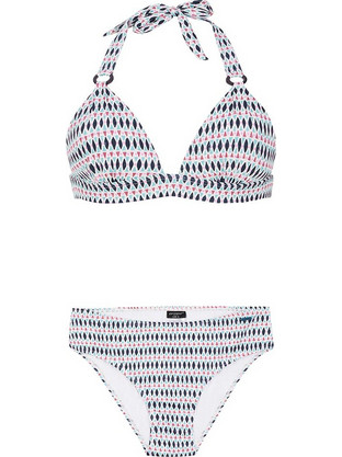 Protest Bikini Set Τριγωνάκι Λευκό Navy Μπλε 7621243-942