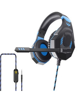 Ovleng OV-P30 Gaming Headset Over Ear Black Blue