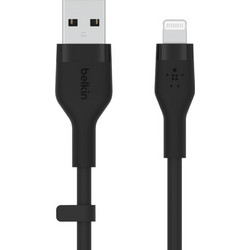 Belkin Flex USB-A to Lightning Cable 1m Black CAA008BT1MBK