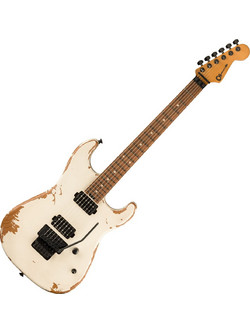Charvel Pro-Mod Relic Ηλεκτρική Κιθάρα 4/4 Double Cut με Μαγνήτες HH & Ταστιέρα Pau Ferro Weathered White