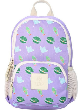 Estia Ocean Buddies Σχολική Τσάντα Πλάτης Δημοτικού Λιλά 01-21382