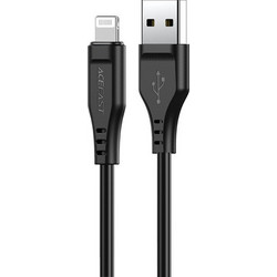Acefast C3-02 USB-A to Lightning Cable 1.2m Black 6974316280828